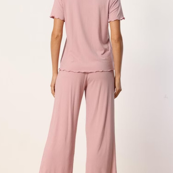 Target Ribbed Pajama Set - Picture 3 of 4